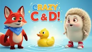 The Crazy C & D Castle Quest | Finn & Pip's Adventure | Fun Learning for kids