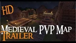 Minecraft Medieval PvP Map Cinematic Trailer (HD) + Download!