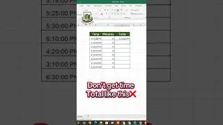How to Calculate Total Time in Excel | TIME Function Explained | Study Nest