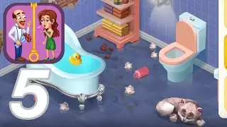 Homescapes - Gameplay Walkthrough Part 5 - Day 5 (iOS,Android)