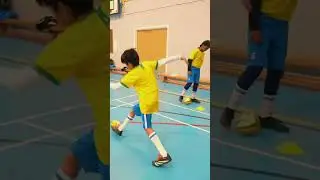 The Eagle 🦅🔥 Explode Past Defenders  #kidsfootball #football #footballdrills #footballtraining #fyp