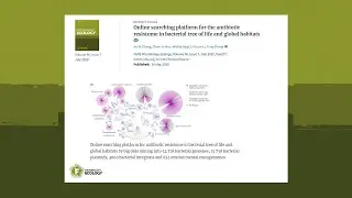 Online searching platform for the antibiotic resistome in bacterial tree of life and global habitats