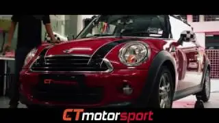 Mini Cooper R56 Roof Sticker / Front Strip and Checkered Cover Kits