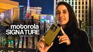 MOTOROLA SIGNATURE: novo celular PREMIUM #ces2026