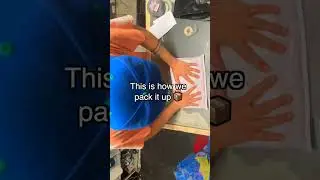 This is how we pack it up 📦