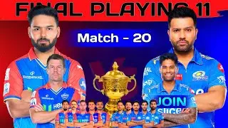 MI vs DC Best Playing 11 2024