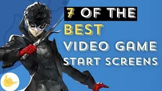 The Art of Video Game 'Start' Screens