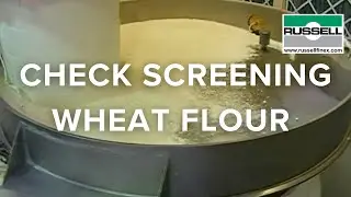 Check screening wheat flour - Russell Compact Sieve&reg;