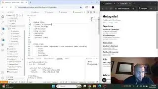 Github Vercel Nextjs15 Gitpod portfolio project UI build