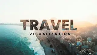 6 Min Travel Visualization (Watch It Daily) With Motivational Music | Inspire Travel Visualization