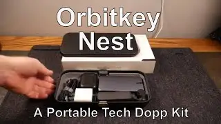 Orbitkey Nest Portable & Desk Organizer:A Tech Dopp Kit