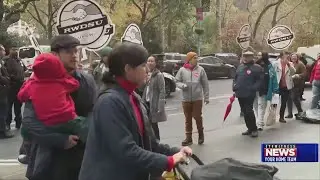 Amazon workers protest pay, poor working conditions