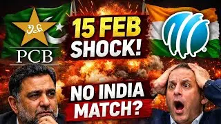 &ldquo;Pakistan REFUSES India Match | T20 World Cup 15 Feb BOYCOTT Explained!&rdquo;&ldquo;15 FEB SHOCK&rdquo; 