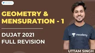 DUJAT 2021 Preparation | Geometry & Mensuration | Maths for IPMAT & DUJAT | DUJAT 2021 Revision