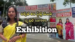 National Silk Exhibition మన విజయవాడ లో 🔥 అద్భుతమైన సిల్క్ కలెక్షన్స్ 😍 | Must Visit #parnikavlogs 