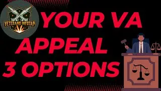 Appeal Process VA Claims - 3 options