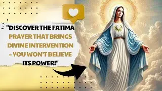 Discover the Fatima Prayer That Brings Divine Intervention &ndash; You Won&rsquo;t Believe Its Power!