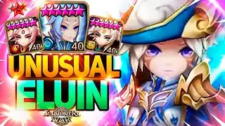 HE IS TRYING SOMETHING NEW! UNUSUAL ELUIN in Summoners War
