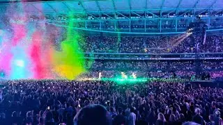 HYMN FOR THE WEEKEND COLDPLAY LIVE REAL FIRE MELBOURNE NIGHT 3