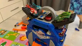 Hot Wheels Хот Вилс Городской Мега Гараж (Hot Wheels City Mega Garage Playset) ОБЗОР. Ivan KID