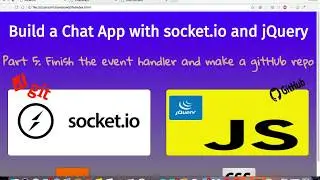 Build a Chat App with socket.io and jQuery, Part 5