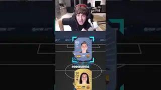 My Chat Forced Me To Join The Dark Wide 😞 - #eafc26 #ultimateteam