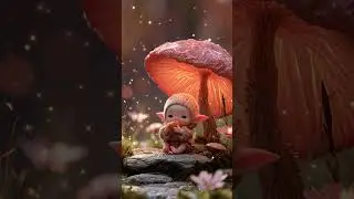 Baby elf fairy #fantasy #art #ai