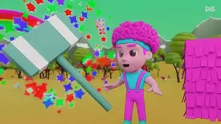Colorful Pi&ntilde;ata 🔴 | Red Color | Mini D Billions | Sparta Pitch Remix | Klasky Csupo 2001