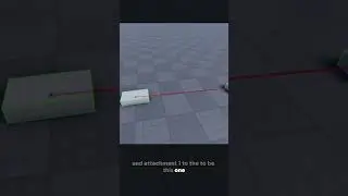 Забавная физика веревок #robloxdev #robloxscripting