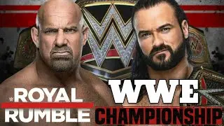 ROYAL RUMBLE 2021 CONFIRMED MATCH CARD PREDICTIONS V3