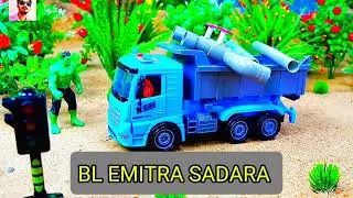 Diy mini tractor under ground storage and science project underwater kids 
