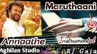 MARUDHAANI - Annaathe Song | Keyboard / Piano | D.Imman | Annatha Songs | Notes | RJ Gaja