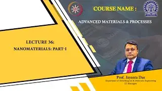 Lecture 36: Nanomaterials: Part I