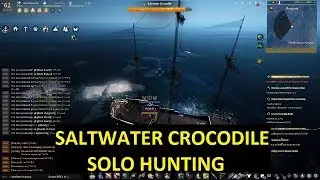 Solo Hunting Saltwater Crocodile Mobs Using Carrack Valor
