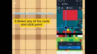Not Pixel Telegram Bot.NOT Pixel Mining Airdrop.  Notcoin Supported project. 100% verified