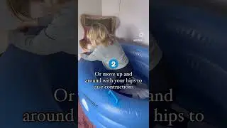 4 positions to optimise your birthing pool
