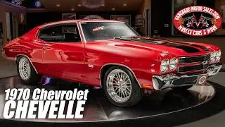 Продается отреставрированный Chevrolet Chevelle 1970 года выпуска, Vanguard Motor Sales #1561