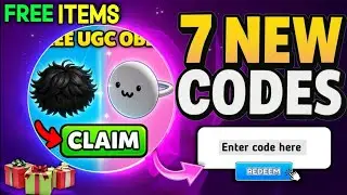 ⚠️NEW CODES⚠️ OBBY FOR FREE UGC ITEMS CODES  IN AUGUST 2025 - ROBLOX OBBY FOR FREE UGC ITEMS CODE