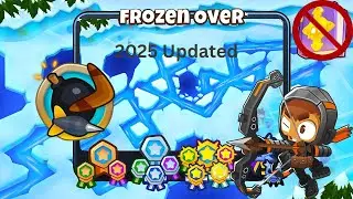 Frozen Over [Primary Monkeys Only] Guide | No Monkey Knowledge | BTD 6 (2025 Updated)