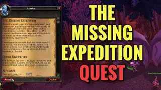 The Missing Expedition Quest (WoW TBC)
