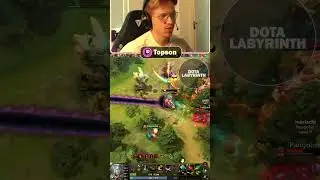 Topson on Luna Outplaying Enemies Gank 1v3 Dota 2 #dota2 #gaming #outplay