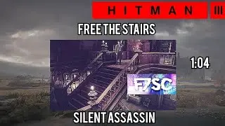 HITMAN 3 | Featured Contract - Free the stairs - 1:04