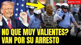 POLICIA DE EEUU SE REBELA VS TRUMP: YA PREPARAN EL ARRESTO!!