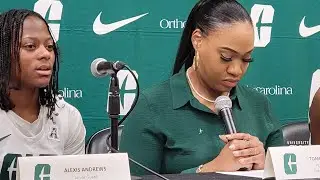 #CGHR WCBB - UNC-Charlotte - Guard - Alexis Andrews - Highlights & Postgame VS Wake Forest 11/7/2024