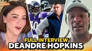 DeAndre Hopkins on Returning to Ravens, NOT Surprised Patriots Stefon Diggs & Mike Vrabel in SBLX!