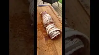 BBQ Bacon Pork Tenderloin #food #meat #shorts #bbq #pork #biggreenegg #bbqbutchernz #bacon