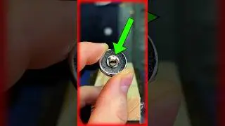Easy Workshop Hack!   DIY Magnetic Vise Jaw Covers #shorts