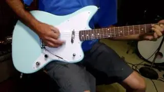 SOLD  TELECASTER OFFSET BODY LIKE A TELEMASTER SOUNDS AMAZING CUSTOM BUILT VERY NICE AXE