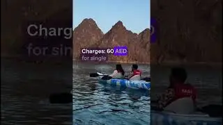 Hatta Dam Dubai, UAE - A must visit place #hattadam #kayak