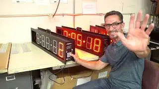 Professional LED Large Race Clock for Running - XL Series